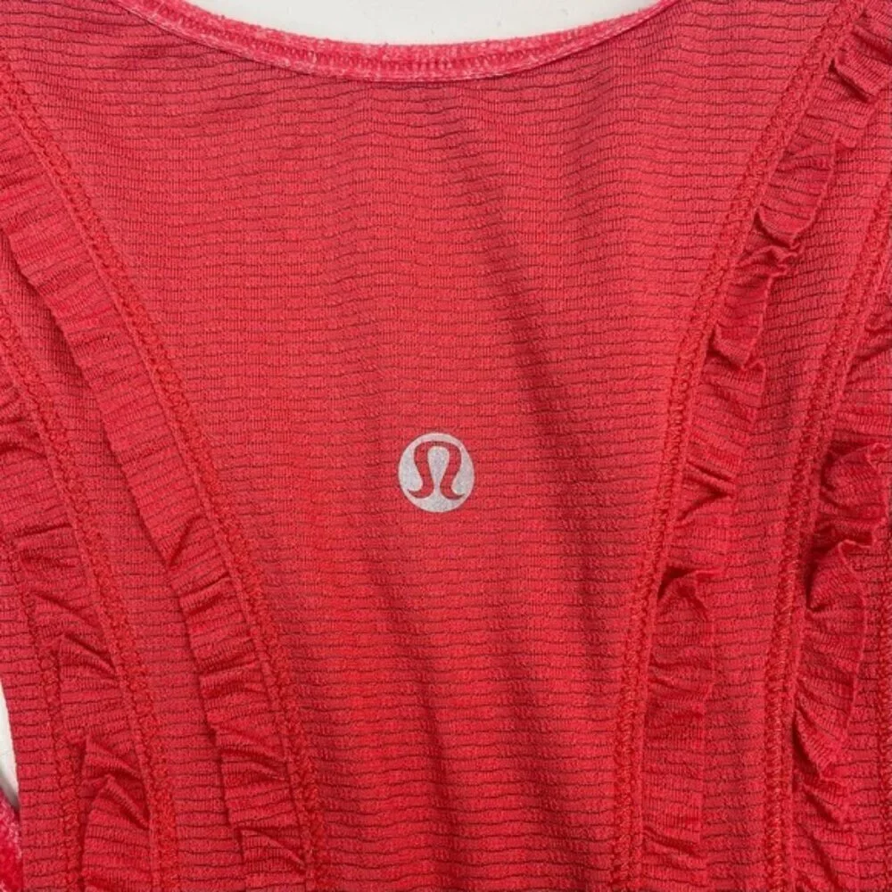 LULULEMON Mind Over Matter Tank 6 Red